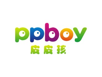 李泉辉的皮皮孩 ppb0y童鞋童装商标设计logo设计