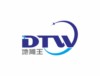 汤儒娟的地摊王logo设计