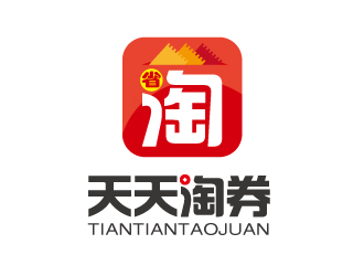 张俊的天天淘券logo设计