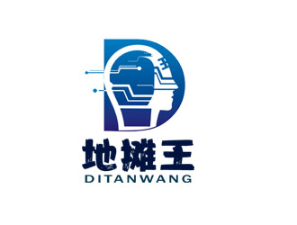 郭庆忠的地摊王logo设计