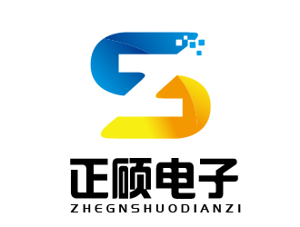 洛阳正硕电子科技有限公司logo设计