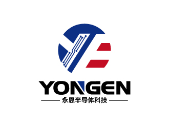 张俊的宁波永恩半导体科技有限公司logo设计