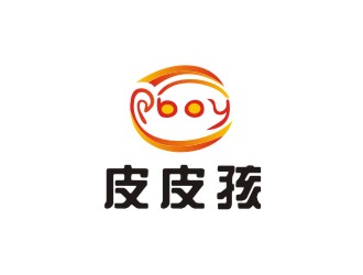 李泉辉的皮皮孩 ppb0y童鞋童装商标设计logo设计