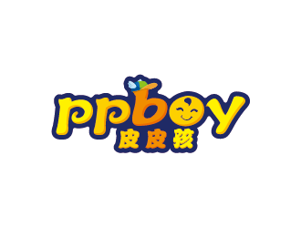 皮皮孩 ppb0y童鞋童装商标设计logo设计