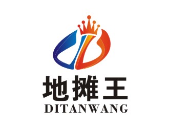 李泉辉的地摊王logo设计