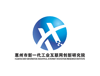 彭波的惠州市新一代工业互联网创新研究院logo设计