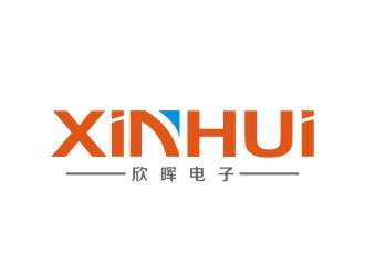 李泉辉的东莞市欣晖电子科技有限公司logo设计