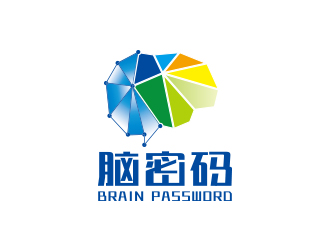 黄安悦的脑密码logo设计