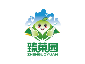 黄安悦的臻菓园logo设计