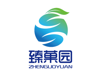 张俊的臻菓园logo设计