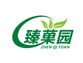李泉辉的臻菓园logo设计
