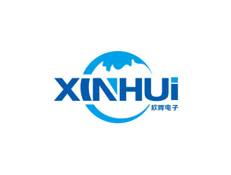 朱红娟的东莞市欣晖电子科技有限公司logo设计