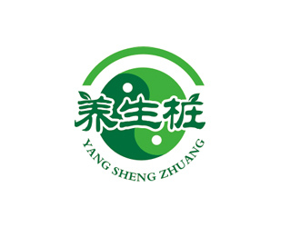 赵鹏的“养生桩   YANG  SHENG  ZHUANG"字体设计logo设计