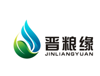 李正东的晋粮缘logo设计