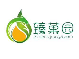 李正东的臻菓园logo设计