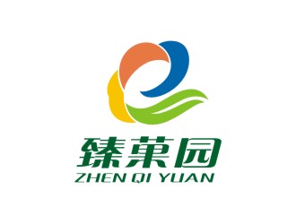 李泉辉的臻菓园logo设计