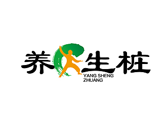 秦晓东的“养生桩   YANG  SHENG  ZHUANG"字体设计logo设计