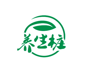 盛铭的“养生桩   YANG  SHENG  ZHUANG"字体设计logo设计