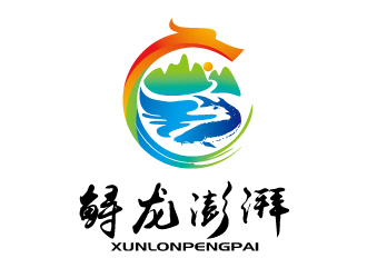 张俊的鲟龙澎湃logo设计