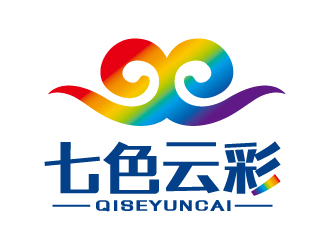 张俊的七色云彩logo设计