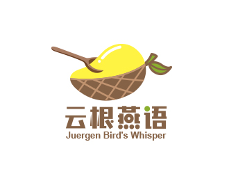 黄安悦的云根燕语（Juergen Bird's Whisper ）logo设计
