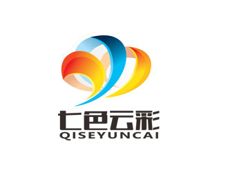 郭庆忠的七色云彩logo设计