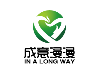 张俊的成意漫漫电商平台标志设计logo设计