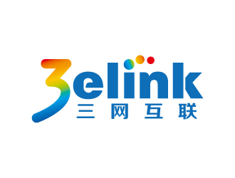 张俊的3elink 三网互联logo设计