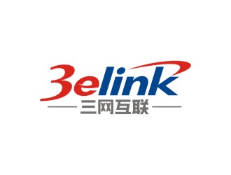 曾翼的3elink 三网互联logo设计