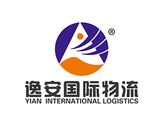 潘乐的上海逸安国际物流有限公司logo设计