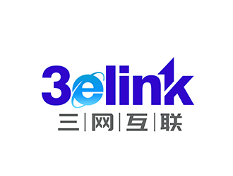 潘乐的3elink 三网互联logo设计