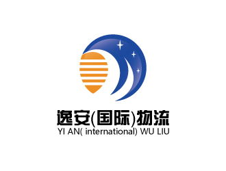 连杰的上海逸安国际物流有限公司logo设计