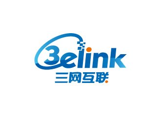 杨勇的3elink 三网互联logo设计