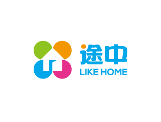 杨勇的途中 like home民宿品牌logo设计logo设计