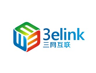 李泉辉的3elink 三网互联logo设计