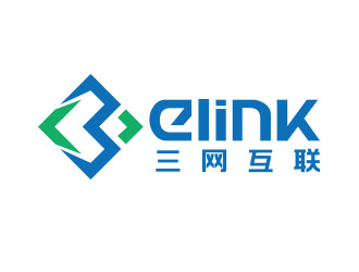 向正军的3elink 三网互联logo设计