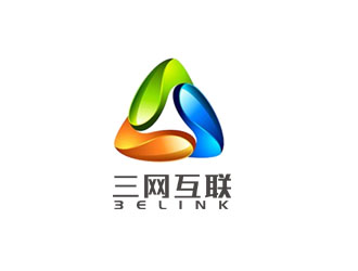 郭庆忠的3elink 三网互联logo设计