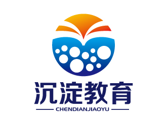 张俊的沉淀教育logo设计
