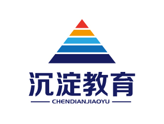 张俊的沉淀教育logo设计