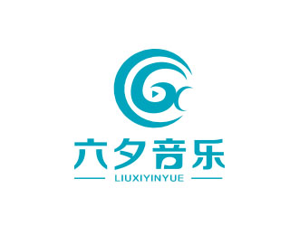 朱红娟的六夕音乐logo设计