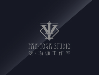 泛·瑜伽工作室logo设计