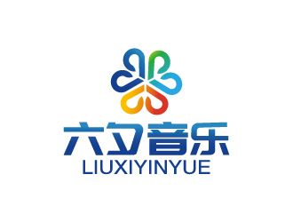 刘双的六夕音乐logo设计