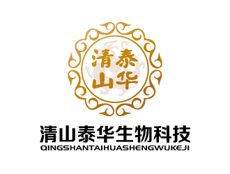 张俊的清山泰华生物科技有限公司logo设计