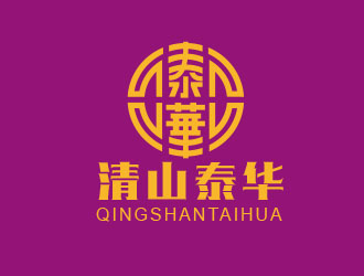 朱红娟的清山泰华生物科技有限公司logo设计