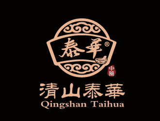 黎明锋的清山泰华生物科技有限公司logo设计