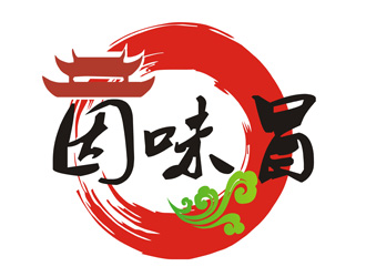 李正东的因味冒四川冒菜logo设计