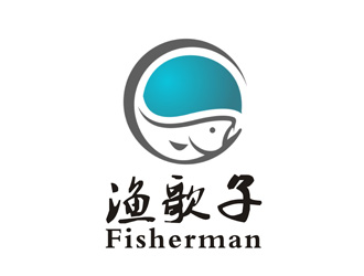李正东的渔歌子 Fisherman钓鱼渔具商标logo设计