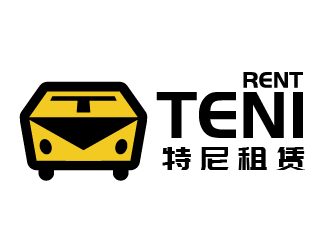 刘琦的特尼租赁logo设计