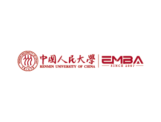 王涛的中国人民大学金融EMBAlogo设计