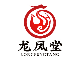 李杰的龙凤堂保健养生商标设计logo设计